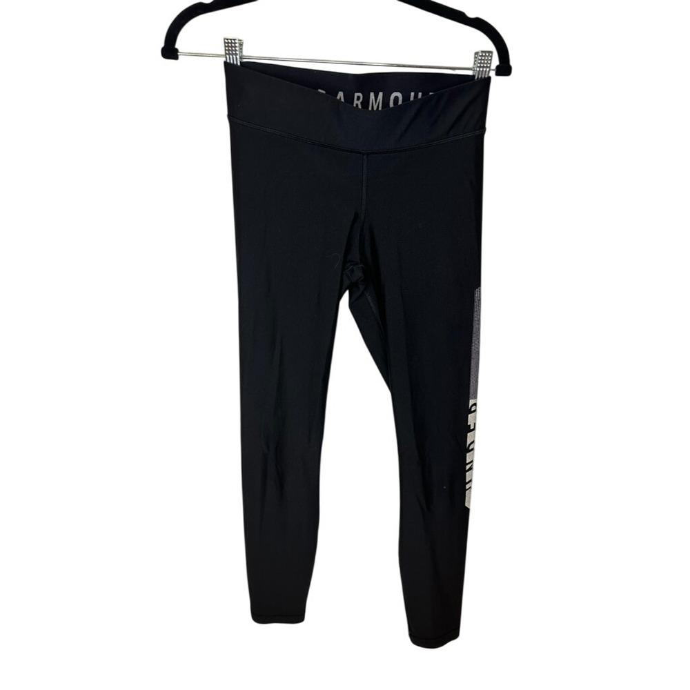 Under Armour HeatGear Compression Leggings Women's Medium Workout‎ Black
